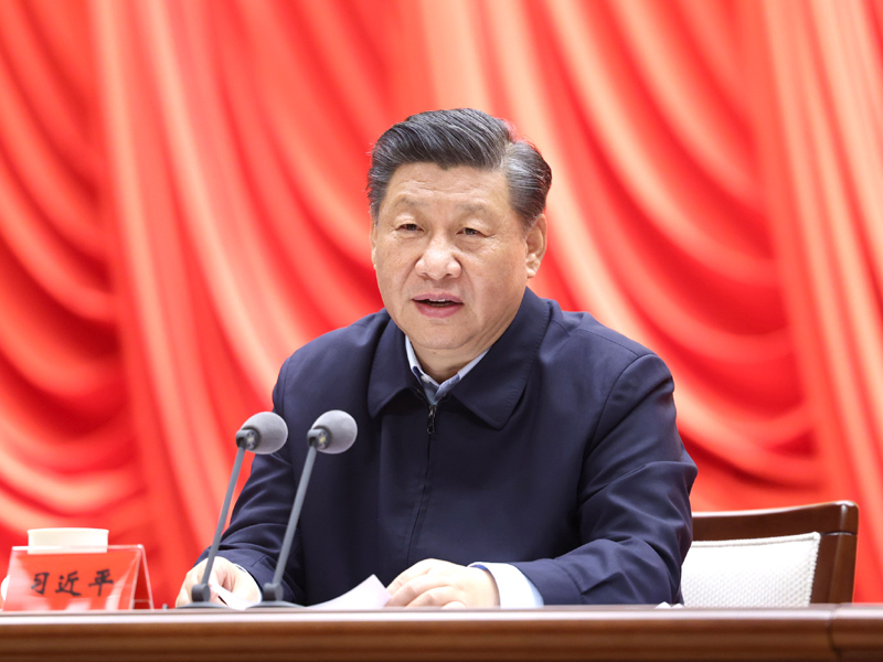 　　3月1日，2021年春季学期中央党校（国家行政色漫天堂
）中青年干部培训班在中央党校开班。中共中央总书记、国家主席、中央军委主席习近平在开班式上发表重要讲话。新华社记者 王晔 摄